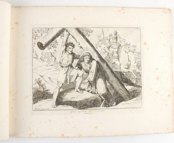 Bartolomeo Pinelli : Via Crucis  - Asta Disegni, Stampe e Carte Geografiche dal XVI al XIX secolo - Associazione Nazionale - Case d'Asta italiane