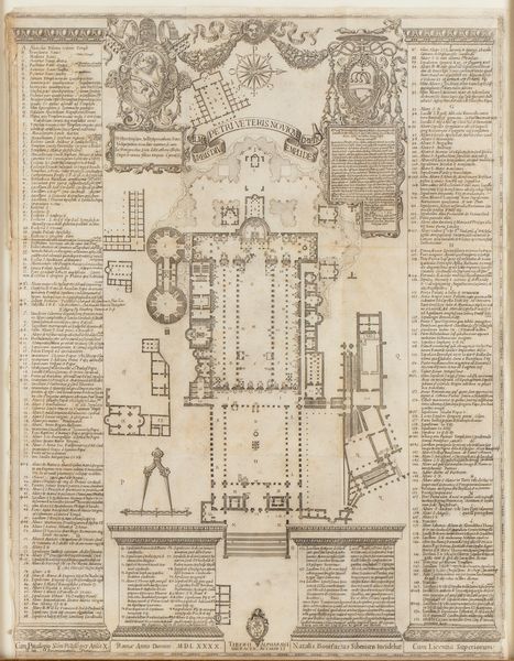 Natale Bonifacio : Almae Urbis Divi Petri Veteris Novique Templi Descriptio  - Asta Disegni, Stampe e Carte Geografiche dal XVI al XIX secolo - Associazione Nazionale - Case d'Asta italiane