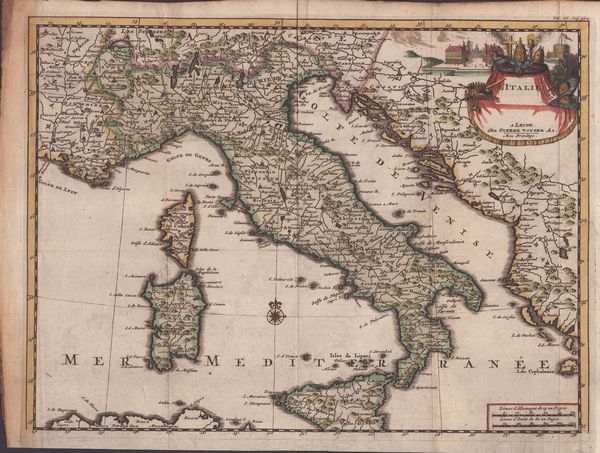 PIETER VAN DER AA : Italie  - Asta Disegni, Stampe e Carte Geografiche dal XVI al XIX secolo - Associazione Nazionale - Case d'Asta italiane