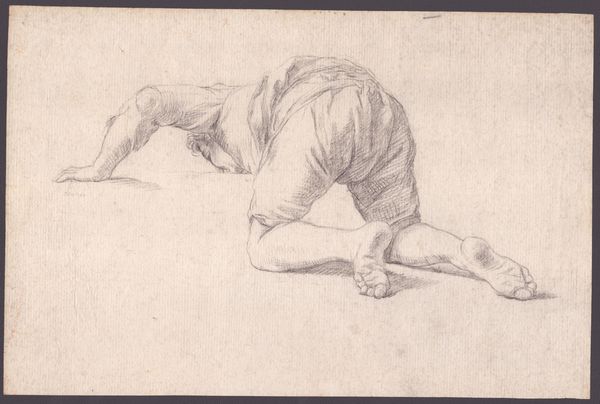 Studio per un uomo inginocchiato  - Asta Disegni, Stampe e Carte Geografiche dal XVI al XIX secolo - Associazione Nazionale - Case d'Asta italiane