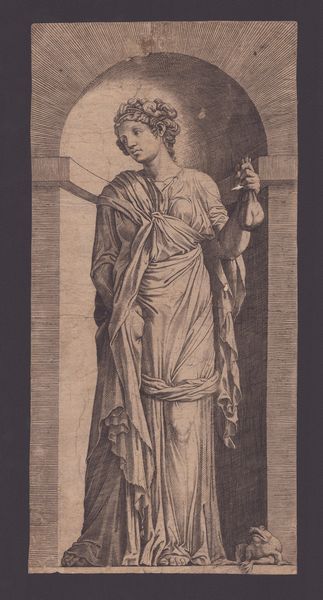 Giulio Bonasone, nei modi di : Avaritia - Diligentia  - Asta Disegni, Stampe e Carte Geografiche dal XVI al XIX secolo - Associazione Nazionale - Case d'Asta italiane