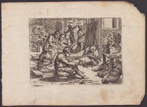 Odoardo Fialetti - Scuola del disegno