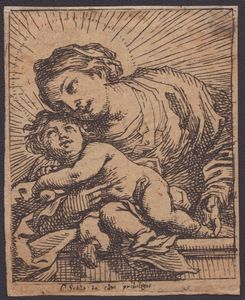 CORNELIS SCHUT - Madonna col Bambino