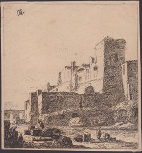 THOMAS WIJCK - Paesaggio mediterraneo