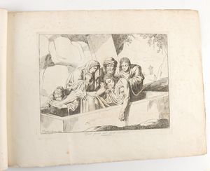 Bartolomeo Pinelli : Via Crucis  - Asta Disegni, Stampe e Carte Geografiche dal XVI al XIX secolo - Associazione Nazionale - Case d'Asta italiane