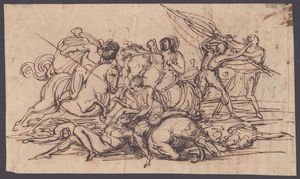 Vincenzo Brioschi - Scena di battaglia