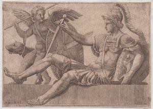 Adamo Scultori - Marte