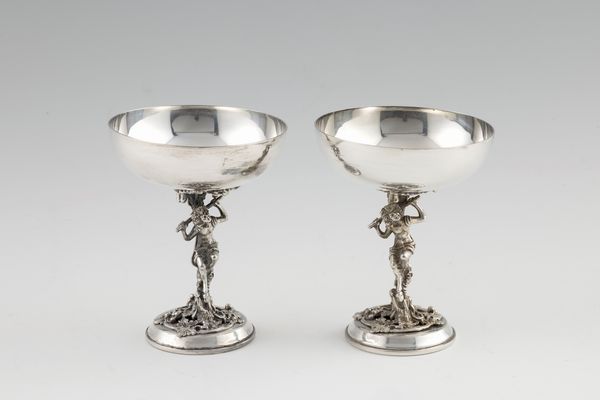 Due coppe in argento  - Asta L'Arte della Tavola - Associazione Nazionale - Case d'Asta italiane