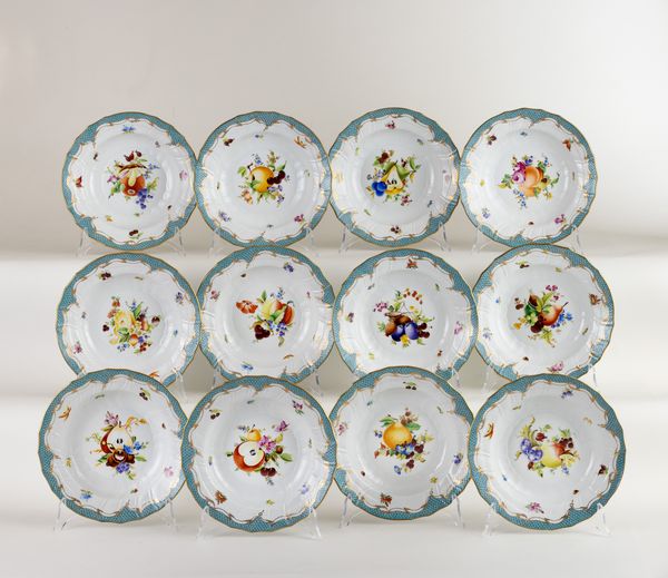 Servizio da tavola in porcellana Herend  - Asta L'Arte della Tavola - Associazione Nazionale - Case d'Asta italiane