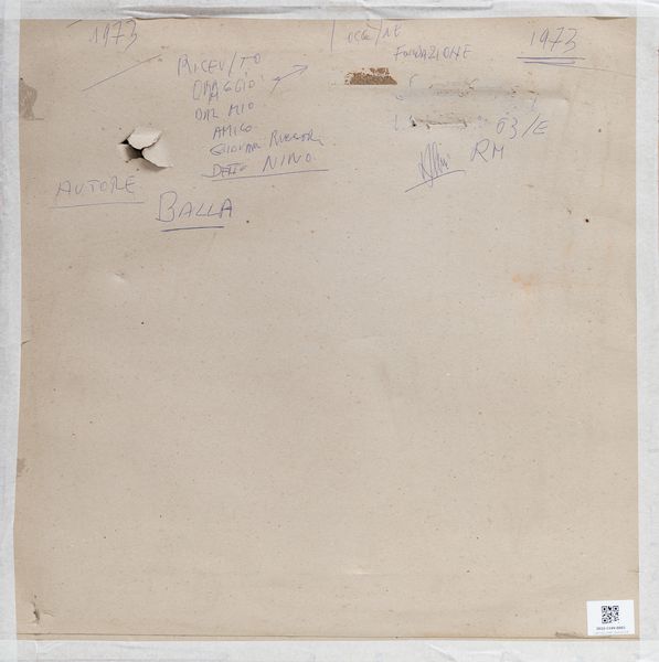 BALLA GIACOMO (1871 - 1958) : D'APRES. FUTUR BALLA, 1973  - Asta Asta 448 | GRAFICA MODERNA, FOTOGRAFIA E MULTIPLI D'AUTORE Virtuale - Associazione Nazionale - Case d'Asta italiane