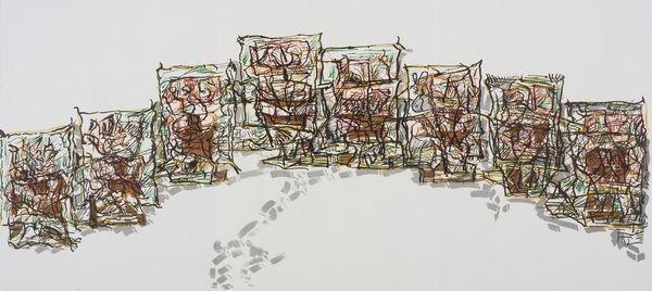 RIOPELLE JEAN PAUL (1923 - 2002) : DERRIER LE MIROIR, 1976  - Asta Asta 448 | GRAFICA MODERNA, FOTOGRAFIA E MULTIPLI D'AUTORE Virtuale - Associazione Nazionale - Case d'Asta italiane