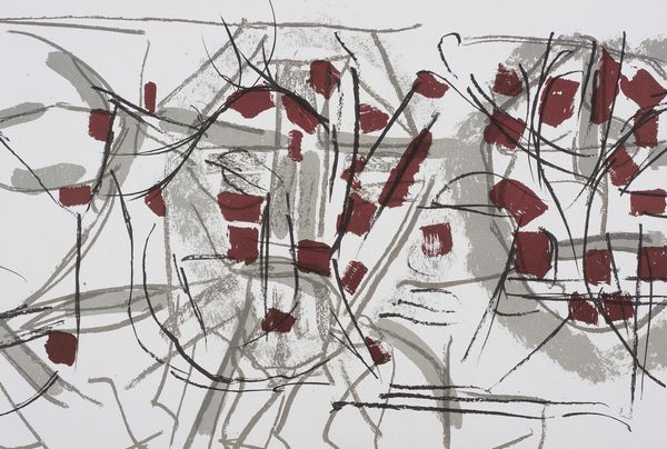 RIOPELLE JEAN PAUL (1923 - 2002) : DERRIER LE MIROIR, 1974  - Asta Asta 448 | GRAFICA MODERNA, FOTOGRAFIA E MULTIPLI D'AUTORE Virtuale - Associazione Nazionale - Case d'Asta italiane