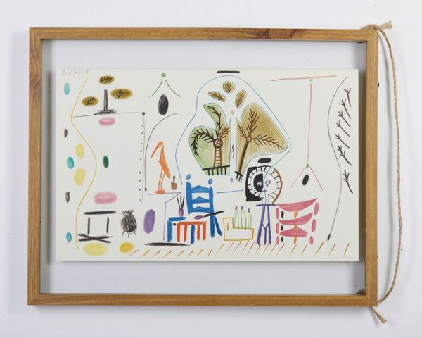 PICASSO PABLO (1881 - 1973) : D'APRES. CARNET DE CALIFORNIE 28, 1955  - Asta Asta 448 | GRAFICA MODERNA, FOTOGRAFIA E MULTIPLI D'AUTORE Virtuale - Associazione Nazionale - Case d'Asta italiane