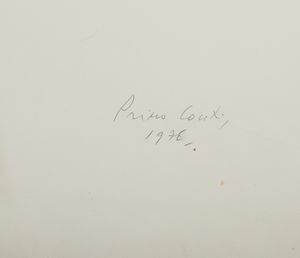CONTI PRIMO (1900 - 1988) : SENZA TITOLO, 1976  - Asta Asta 448 | GRAFICA MODERNA, FOTOGRAFIA E MULTIPLI D'AUTORE Virtuale - Associazione Nazionale - Case d'Asta italiane