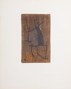 MIRO' JOAN (1893 - 1983) - FEMME I/VI.