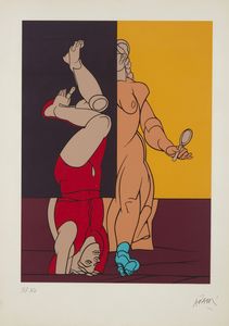 ADAMI VALERIO (n. 1935) - SENZA TITOLO, 1981