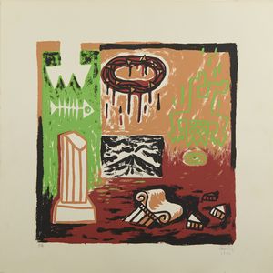 SPEEDY  GRAPHITO (n. 1961) - SENZA TITOLO, 1986