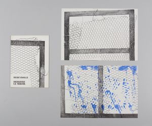 REBEYROLLE PAUL (1926 - 2005) - DERRIERE LE MIROIR, 1973