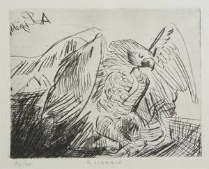 LIGABUE ANTONIO  (1899 - 1965) - SENZA TITOLO.