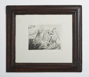 LIGABUE ANTONIO  (1899 - 1965) : SENZA TITOLO.  - Asta Asta 448 | GRAFICA MODERNA, FOTOGRAFIA E MULTIPLI D'AUTORE Virtuale - Associazione Nazionale - Case d'Asta italiane