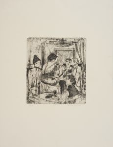 MANFREDI  ALBERTO (1930 - 2001) - SENZA TITOLO, 1955