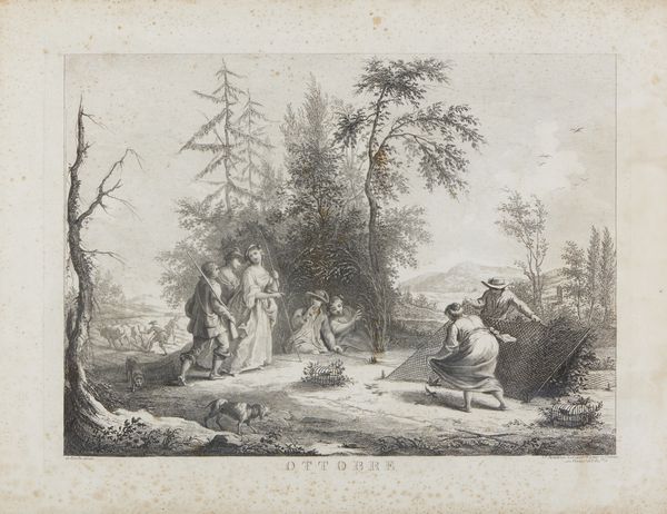 BARTOLOZZI FRANCESCO (1727 - 1815) : Gruppo di quattro acqueforti raffiguranti le allegorie del mese di gennaio, febbraio, ottobre e dicembre  - Asta Asta 449 | ARTE ANTICA E DEL XIX SECOLO Virtuale - Associazione Nazionale - Case d'Asta italiane