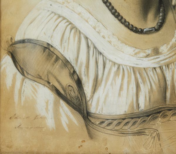 ARTISTA DEL XIX SECOLO : Ritratto di fanciulla di profilo  - Asta Asta 449 | ARTE ANTICA E DEL XIX SECOLO Virtuale - Associazione Nazionale - Case d'Asta italiane