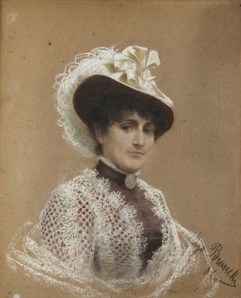 BRUNETTI (XIX-XX SECOLO) UGO : Ritratto di gentildonna  - Asta Asta 449 | ARTE ANTICA E DEL XIX SECOLO Virtuale - Associazione Nazionale - Case d'Asta italiane