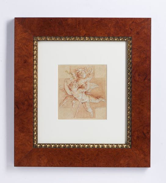 Scuola italiana del XVIII secolo : Due putti  - Asta Asta 449 | ARTE ANTICA E DEL XIX SECOLO Virtuale - Associazione Nazionale - Case d'Asta italiane