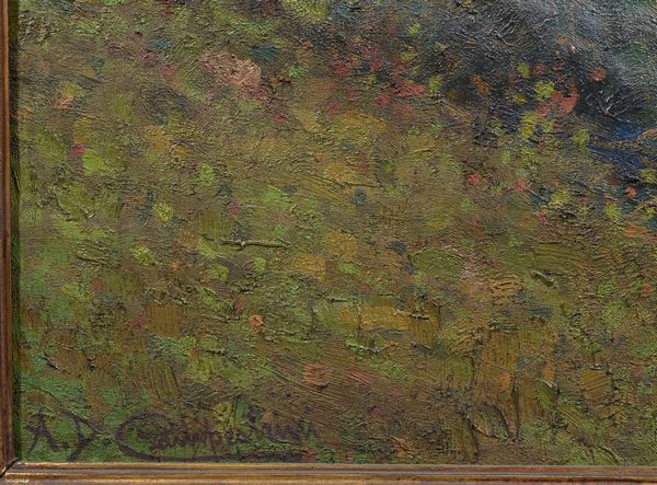 CAMPESTRINI ALCIDE DAVIDE (1863 - 1940) : Piano di Gaver, Alto Caffaro  - Asta Asta 449 | ARTE ANTICA E DEL XIX SECOLO Virtuale - Associazione Nazionale - Case d'Asta italiane