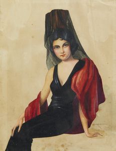 SORGIANI GIUSEPPE (1889 - 1952) - Figura femminile