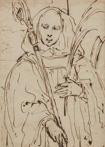 ARTISTA DELL'ITALIA SETTENTRIONALE DEL XVII SECOLO - San Bruno