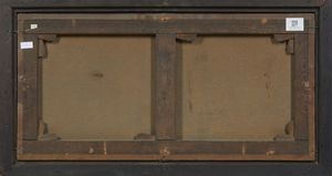 ARTISTA DEL XIX SECOLO : Paesaggio con buoi e contadina  - Asta Asta 449 | ARTE ANTICA E DEL XIX SECOLO Virtuale - Associazione Nazionale - Case d'Asta italiane