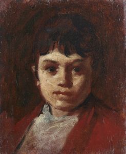 DA MOLIN ORESTE (1856 - 1921) - Testa di giovanetta