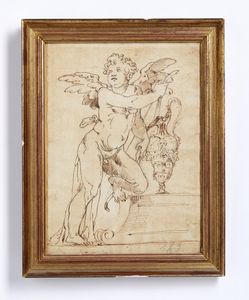 ARTISTA DEL XVIII SECOLO : Putto  - Asta Asta 449 | ARTE ANTICA E DEL XIX SECOLO Virtuale - Associazione Nazionale - Case d'Asta italiane