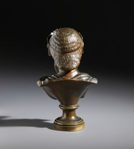 BRONZISTA FRANCESE DEL XIX-XX SECOLO : Busto di Zeus dal modello archeologico detto 'Zeus Talleyrand'  - Asta Asta 449 | ARTE ANTICA E DEL XIX SECOLO Virtuale - Associazione Nazionale - Case d'Asta italiane
