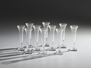 MANIFATTURA DEL XX SECOLO - Set di 10 fltes