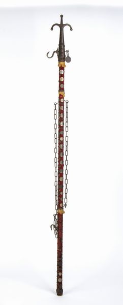 . : Mezzo marinaio da gondola veneziana. Italia, inizi XX sec.  - Asta Asta 450 | WUNDERKAMMER, CURIOSITIES & ETNOGRAFICA - A GENTLEMAN' S CABINET OF CURIOSITIES Online - Associazione Nazionale - Case d'Asta italiane