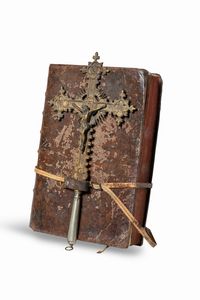 . - Raro kit anti -vampiro. Polonia, XIX secolo.