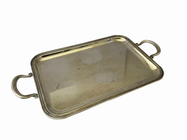 Guantiera in argento  - Asta Casa Lazzi - parte prima Arredi, dipinti, vetri di Murano, curiosit� - Associazione Nazionale - Case d'Asta italiane