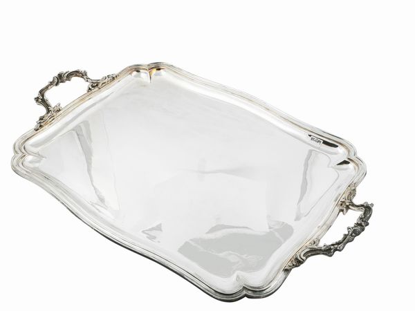 Guantiera in argento  - Asta Casa Lazzi - parte prima Arredi, dipinti, vetri di Murano, curiosit� - Associazione Nazionale - Case d'Asta italiane