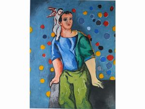 SANDRO CHIA - Angelo custode