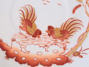 Servito da t� in porcellana policroma, Richard Ginori, Pittoria di Doccia, 1927  - Asta Casa Lazzi - parte prima Arredi, dipinti, vetri di Murano, curiosit� - Associazione Nazionale - Case d'Asta italiane