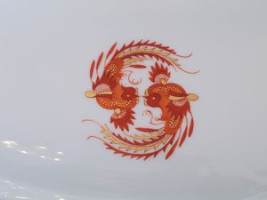 Servito di piatti in porcellana policroma, Meissen  - Asta Casa Lazzi - parte prima Arredi, dipinti, vetri di Murano, curiosit� - Associazione Nazionale - Case d'Asta italiane