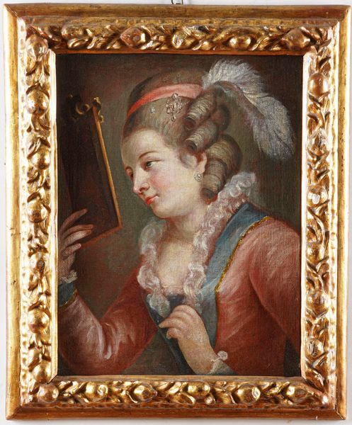 Scuola veneta del XVIII secolo Allegoria della Vanit�  - Asta Dipinti Antichi - Associazione Nazionale - Case d'Asta italiane