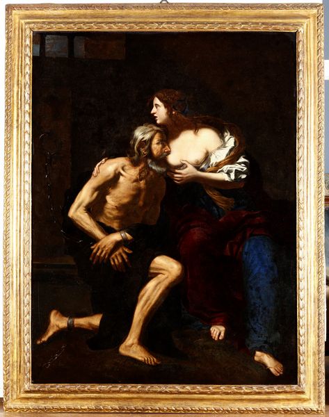 Scuola del XVII secolo Carit� Romana  - Asta Dipinti Antichi - Associazione Nazionale - Case d'Asta italiane