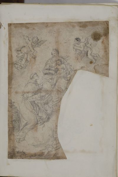 Album contenente vari disegni di epoche, soggetti e tecniche differenti  - Asta Dipinti Antichi - Associazione Nazionale - Case d'Asta italiane