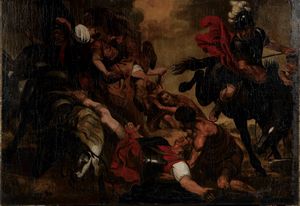 Pietro Paolo Rubens, copia da - Conversione di San Paolo