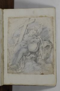 Album contenente vari disegni di epoche, soggetti e tecniche differenti  - Asta Dipinti Antichi - Associazione Nazionale - Case d'Asta italiane