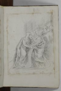 Album contenente vari disegni di epoche, soggetti e tecniche differenti  - Asta Dipinti Antichi - Associazione Nazionale - Case d'Asta italiane